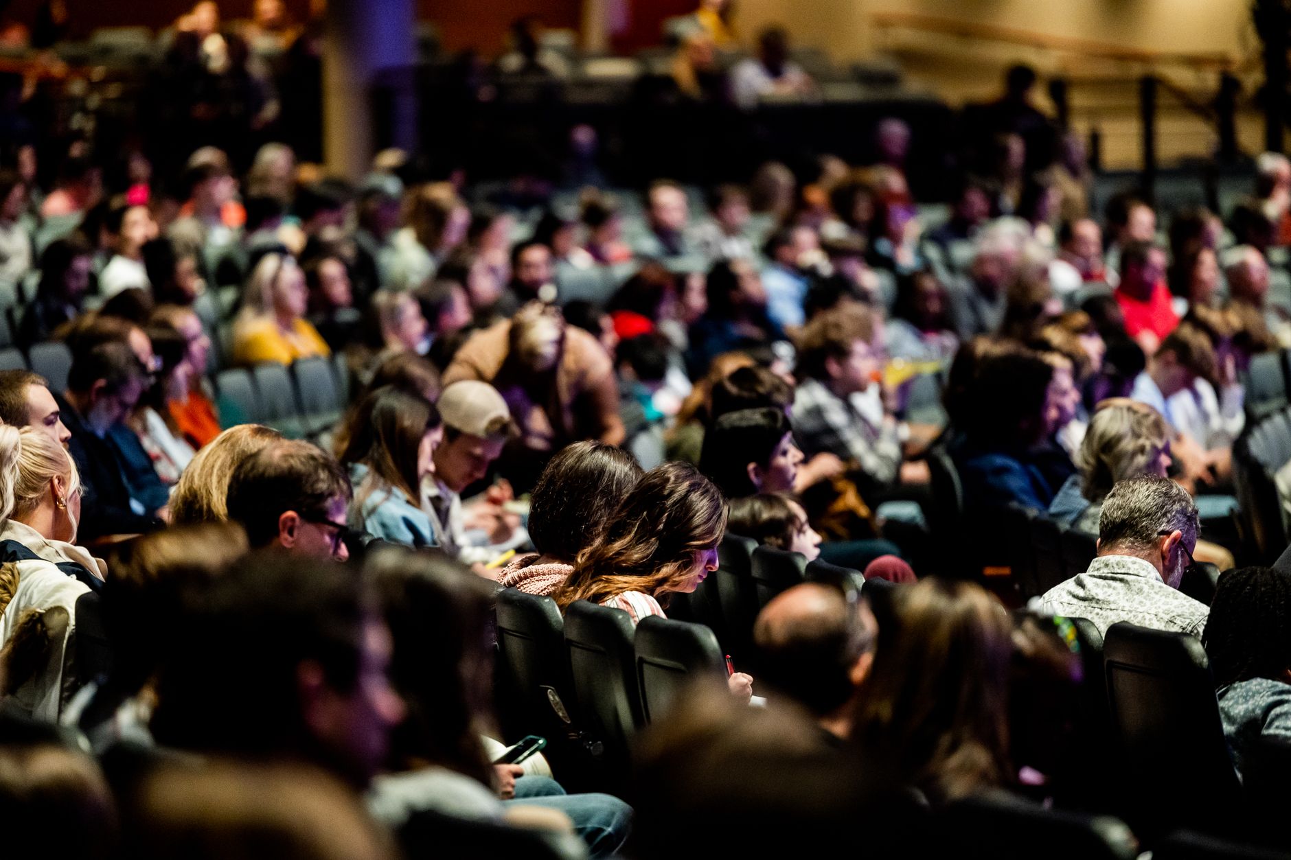 HORIZON attendees in the main hall